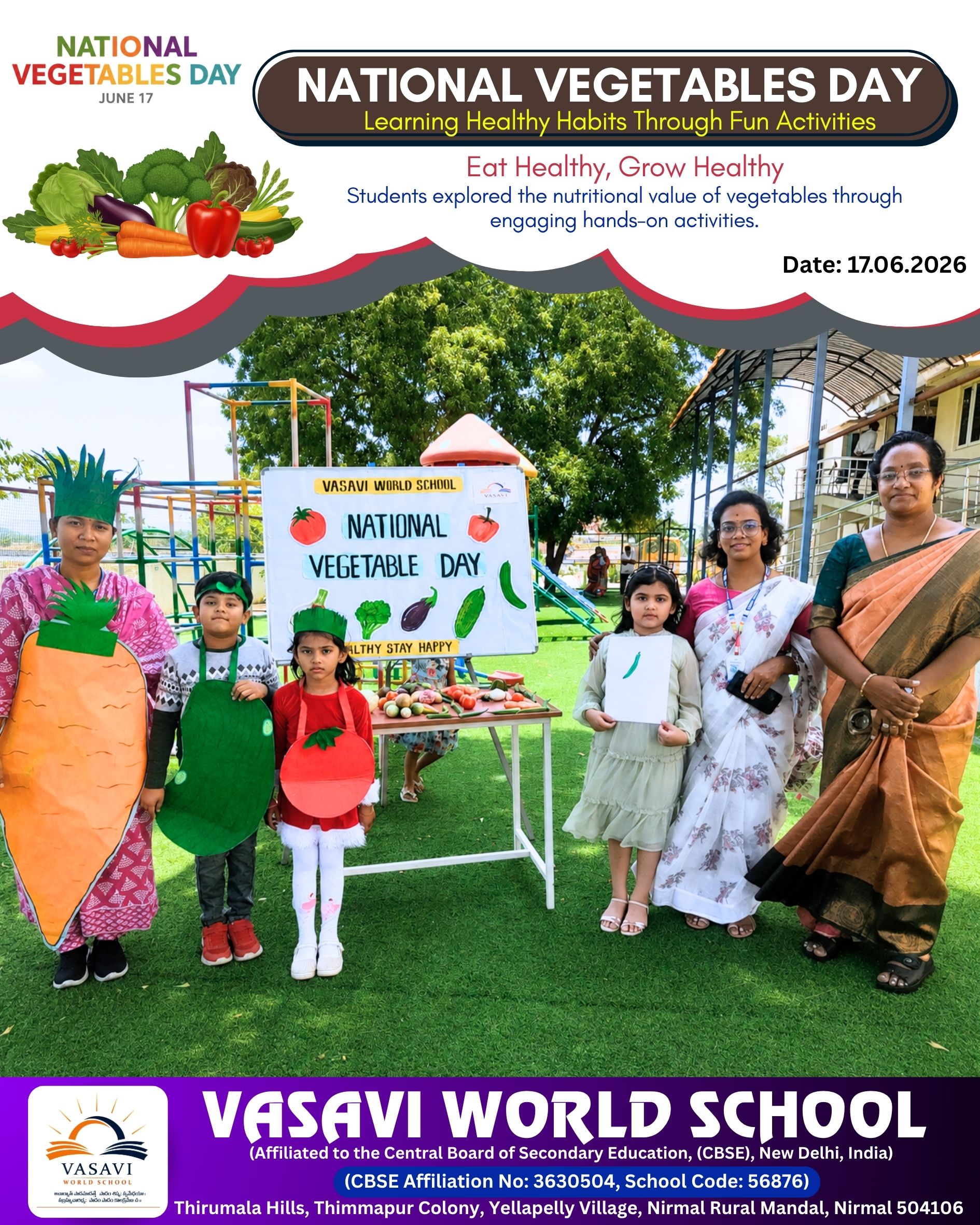 #National Vegetables Day